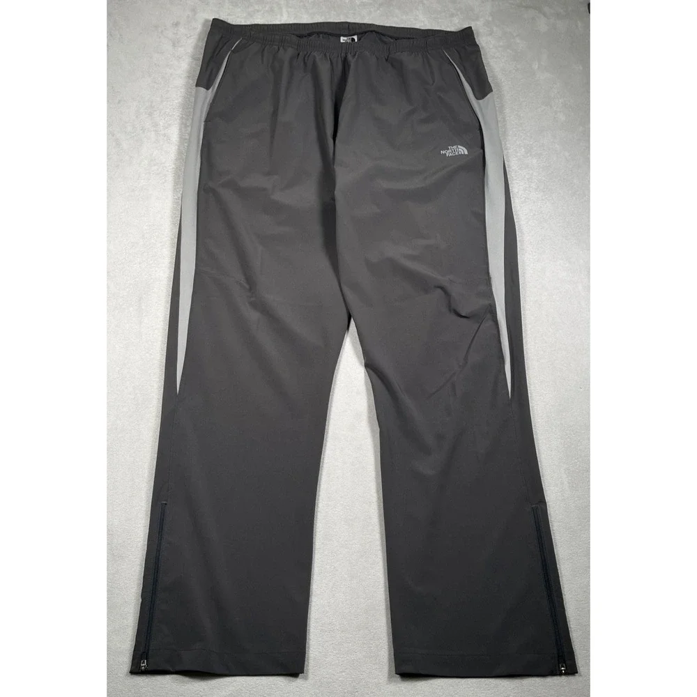 The North Face Flight Series Pants Mens XL Grey Running Track Ankle Zip Stretch
